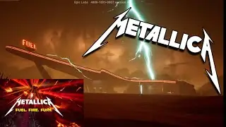 Fortnite Metallica Fuel-Fire-Fury concert event