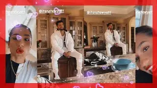 Aisha Mian caught Nate Wyatt Singing In the kitchen