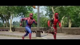 Spiderman running speed comparison Deadpool & Wolverine trex dinosaur