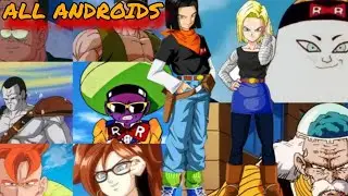 All Androids in Dragon ball !