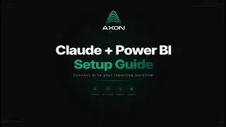 Connecting Claude AI to Power BI Desktop | Step-by-Step Setup Guide