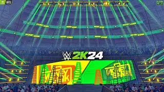 MONEY In The BANK 2024 Modded Arena With RTX ENTRANCES | WWE 2K24 MODS