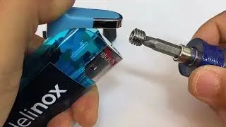 How to insert nut