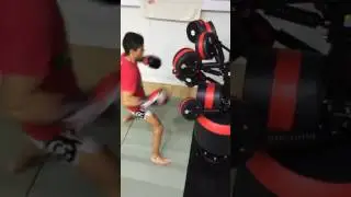 Muay Thai on the Star Trac Boxmaster with Base