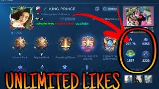 HOW TO GET UNLIMITED LIKE IN MOBILE LEGENDS || NEW BUG