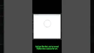 Turn Your Code into Art with Turtle in 60 Seconds with Python