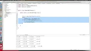 Java: File I/O - Reading Files Using Scanner Object