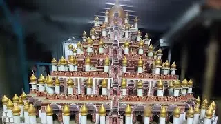 miniatur masjid candi yang megah