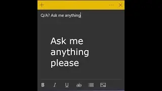 Q/A Stream