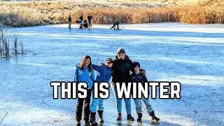 Frozen Dams, Curling and Ice Skating in Otago