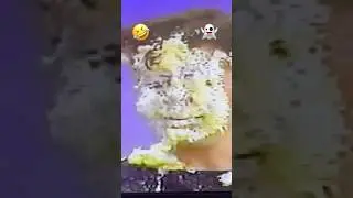 😱 A ghost pie in the face?! 👻🥧 #pieintheface #pieing #whoyagonnacall