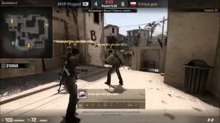TaZ (Virtus.Pro)(17-6) vs MVP Project / SL i-League StarSeries Season 3 Finals (April 4) CS GO POV