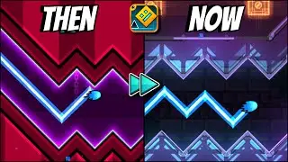 Geometry Dash - Then vs. Now (Full) | Geoemtry Dash 2.2