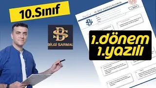 10.sınıf Matematik 1.dönem 1.yazılı MEB Yazılı Örnekleri Bilgi Sarmal 1. SENARYO + PDF