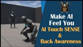 Make Enemies Feel You: AI Touch SENSE +Back Awareness |Stealth Gameplay System in UE05 part 4