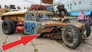 Soviet GAZ 53 Truck. Handmade Hot Rod. Gaz 53 Tuning. Homemade car