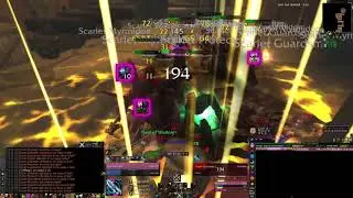 Protection paladin flexing in Scarlet Monastery Armory, 1 pull.