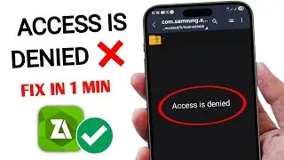 How To Fix Access is Denied in Zarchiver in Android 2026