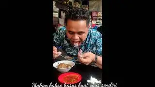 Makan bakso bareng Kaka Ma Adek sampai nambah Dua Kali