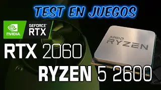 Ryzen 5 2600 + RTX 2060 6GB gaming test in 2022 / 1080p Ultra