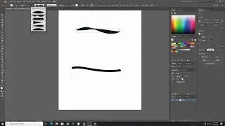 AI Brushes - Adjusting Width and Loading Additional Brushes