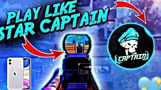 Skills like Star captain || Star captain sensitivity | Star Captain New 4 Finger Control @hr•Capien