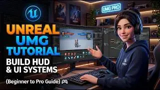 Unreal Engine UMG Tutorial 🎮 Build HUD & UI Systems (Beginner to Pro Guide)