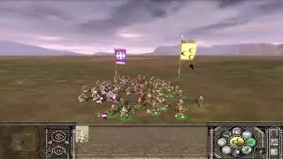 Medieval 2 Total War Al-Haqa Infantry vs Pronoia Infantry