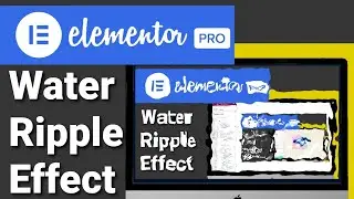 How To Add An Amazing Ripple Effect With Elementor In Under 3 Min (Html CSS)