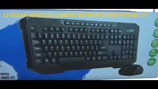 Budget (12$) wireless gaming keyboard/mouse combo(prices change)