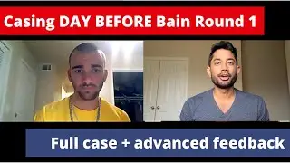 Management consultant cases candidate (GETS OFFER!) | Casing Series #2