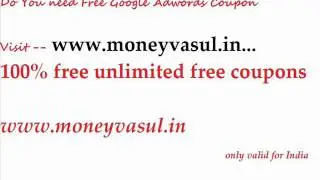 50$ free google adwords coupon code.wmv