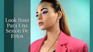 Look Rosa Para Una Sesión De Fotos