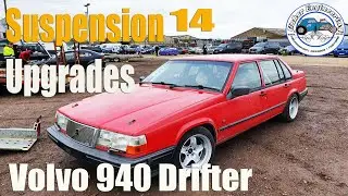Upgrading the suspension on our Volvo 940 Driftcar P14