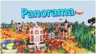 A cozy city building simulator - Panorama