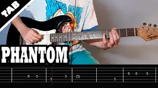 Phantom - Vestron Vulture | Guitar TAB | Lesson | Tutorial
