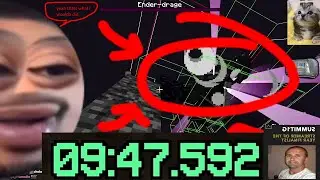 Minecraft Speedrun in 9:47