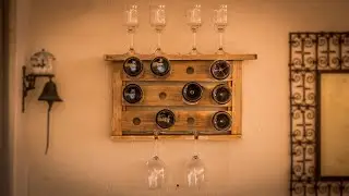 ▶️ Cómo Hacer Botellero con Madera de Palet 💡 DIY Wooden Wine Rack