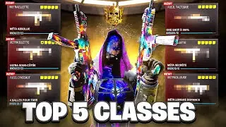 TOP 5 MEILLEURES CLASSES *SAISON 4* WARZONE REBIRTH ISLAND !! (les nouvelles métas)