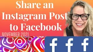 Share a POST from INSTAGRAM to FACEBOOK using Your Laptop Computer