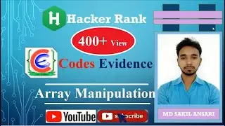 Solve Array Manipulation Problem On Hacker Rank Using C#.