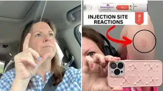 MOUNJARO VLOG | INJECTION SIDE EFFECTS