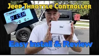 Wake Up Your Jeep | HiKeit X9 Throttle Controller install Jeep Wrangler JK