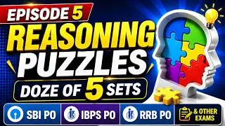 EP: 5 | 5 Sets of Puzzles Challenge 🔥 | Boost Your Logical Thinking in 3 Minutes | Aspiration