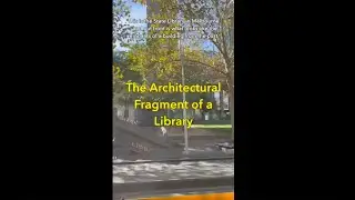 The Library Building Sunk in the Street  #shorts