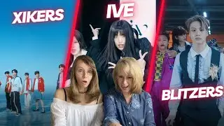 WE REACT TO: IVE (I am), BLITZERS (Macarena) & XIKERS (Rockstar) [ENG SUB]