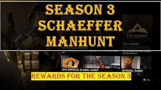 DIVISION 2 | SEASON 3 CONCEALED AGENDA SCHAEFFER MANHUNT