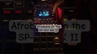 My next video on the SP-404 Mk II finna be hard 💪🏾😅(Afrobeats)