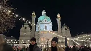 Vienna Christmas Markets 2023 🇦🇹 Karlsplatz Christmas Markets