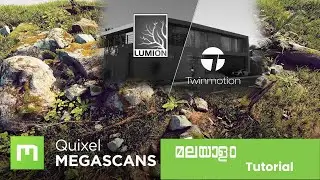 Using #Quixel #Megascans assets inside Twinmotion#&#Lumion#tutorial#2021